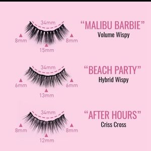 Sienna Set of 3 Magnetic Dramatic Lashes